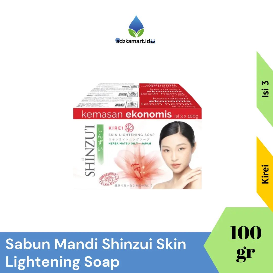 Sabun Shinzui Banded 100gr Varian Kirei & Matsu