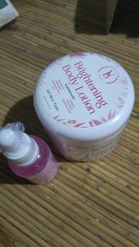 Product Review of Paket body lotion VB+serum boster VB/Booster infused whitening from F**F 0