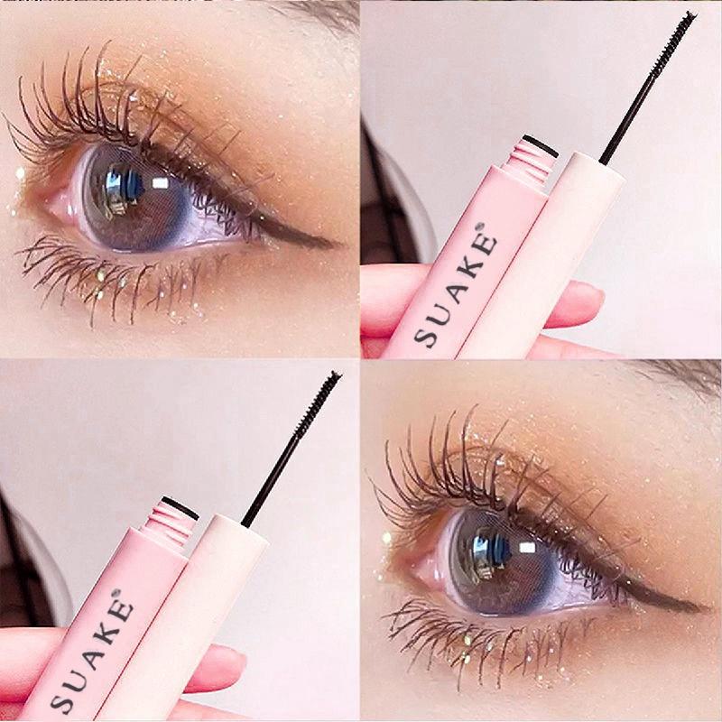【COD】 Mascara Waterproof Natural Curl Spiral Brush Head Kuas Penebal Bulu Mata Mascara Mini Maskara Long Lasting Eye Makeup-CH 3