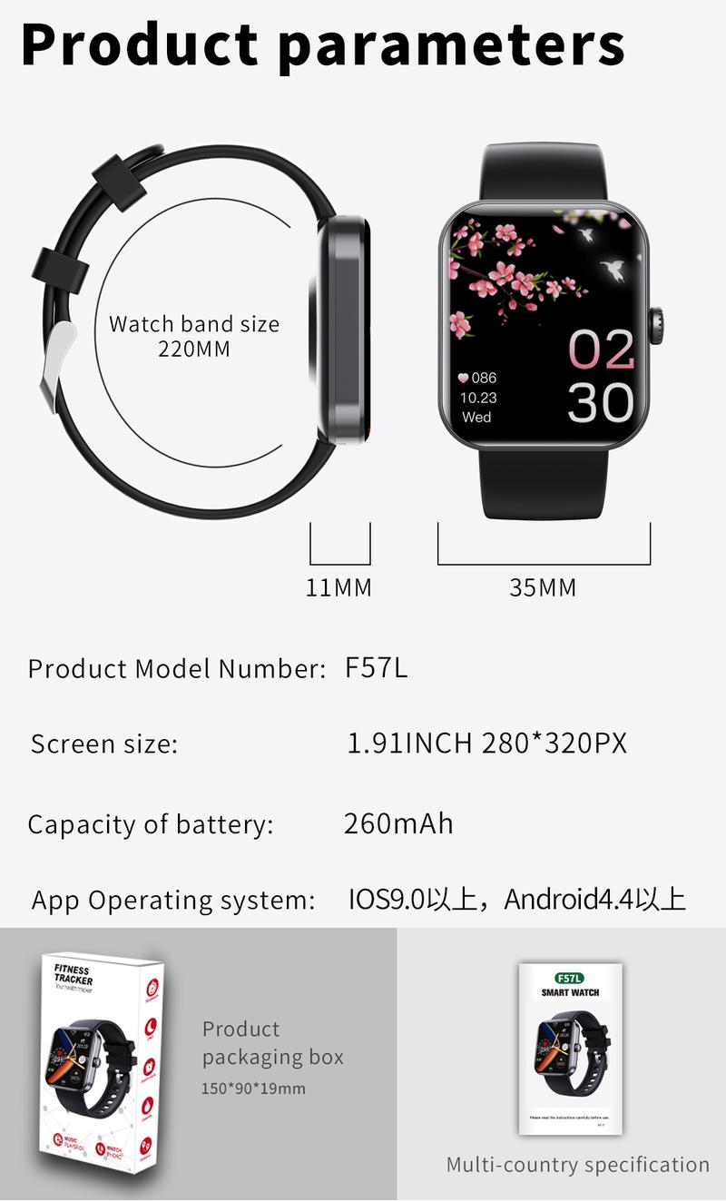 Product Introduction of FILIEKEU Blood glucose smart watch blood pressure blood oxygen monitoring watches waterproof sport fitness smart watch men women 36
