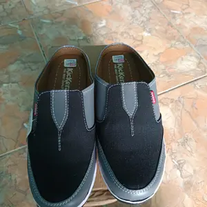 Sepatu Sandal Santry Kulit JNC 20 Shoes Pria