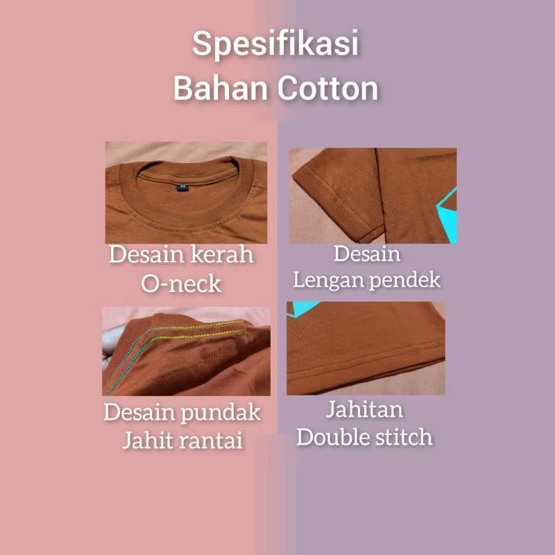 Kaos tanggung kaos junior karakter distro labubu kekinian Anak Fashion 4