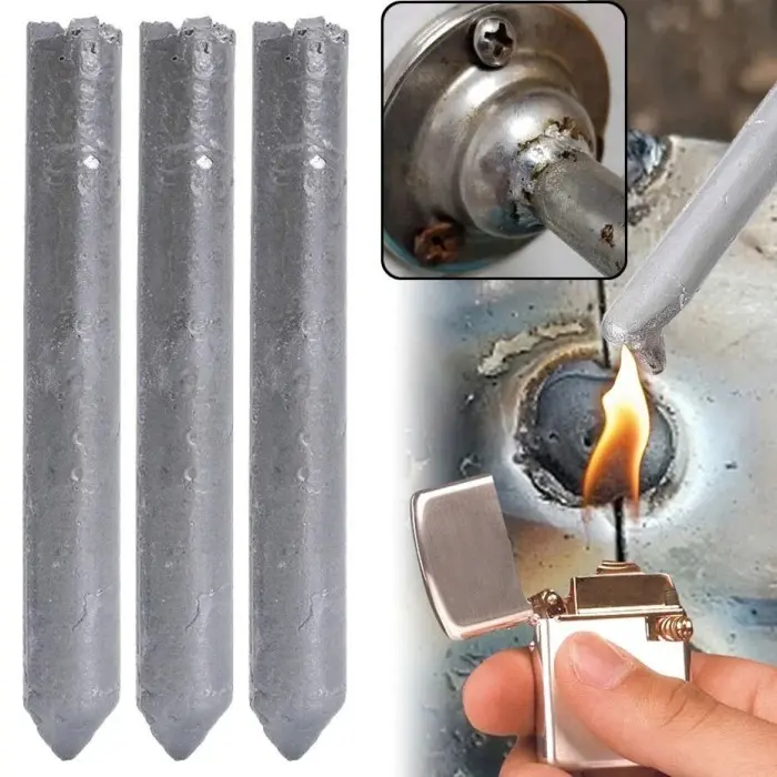 Batang Las Korek Api - Kawat Las Lilin Bakar Temperatur Rendah Low Temperature Electrode Welding Rod 1