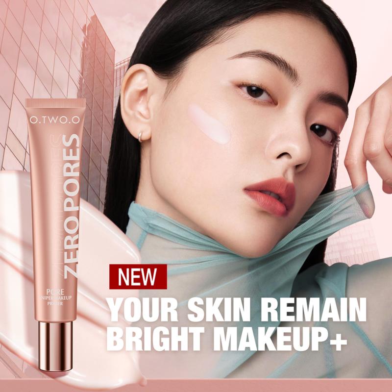 Product Introduction of 【Buy 1 Take 1】O.TWO.O Face Primer Base Makeup Oil-Control 20Ml Invisible Pore Smooths Fine Lines Brighten Moisture Primer For Face Cosmetics Texture Moist smooth Cosmetic Makeup 40