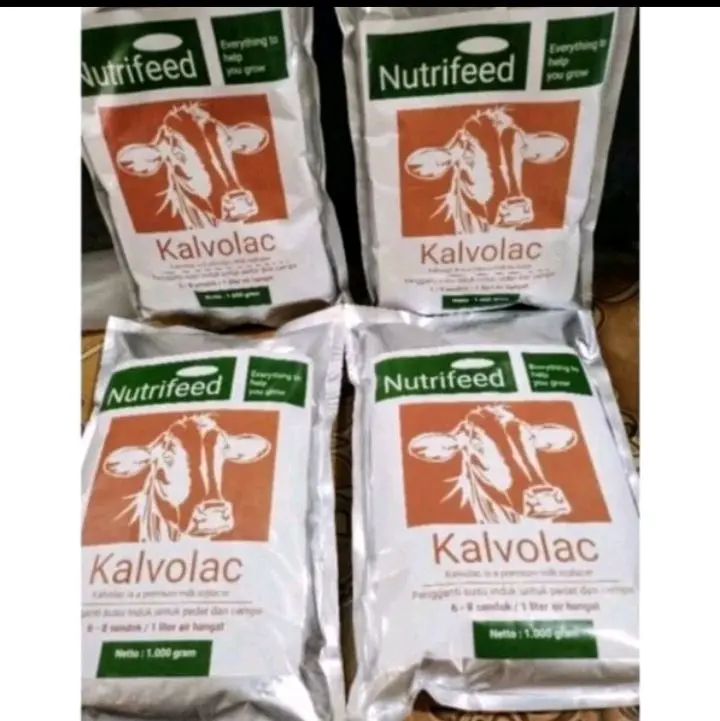 Kalvolac 1kg susu sambung pengganti indukan sapi kambing domba dll