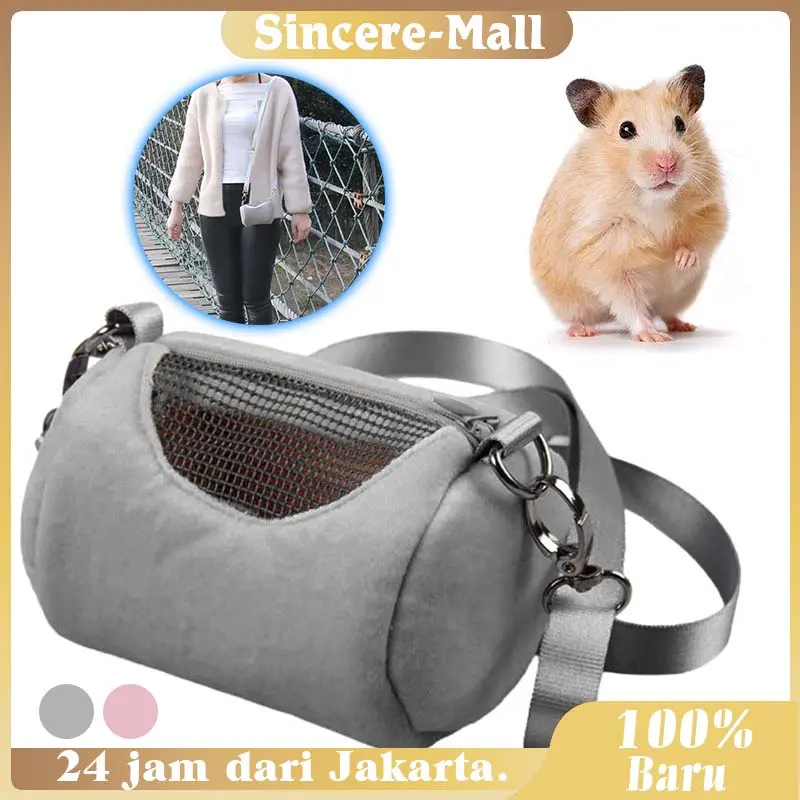 Tas Hamster Travel Min / Perlengkapan Hewan Peliharaan / Tas Pet Cargo Untuk Hamster, Sugar Glider