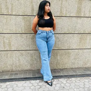 Carla Snowseries Cutbray Bootcut by Superjeans - Celana Panjang Jeans Wanita - Stretch - Normal & Big Size