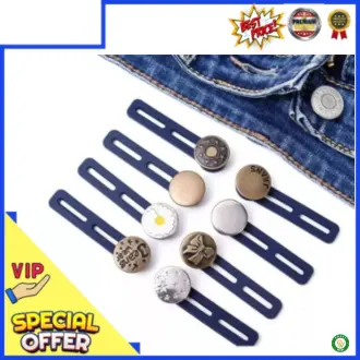 Kancing Pembesar Celana Clana Jeans / Extender Pembesar Celana / Kancing Mengatasi Celana Kekecilan 7