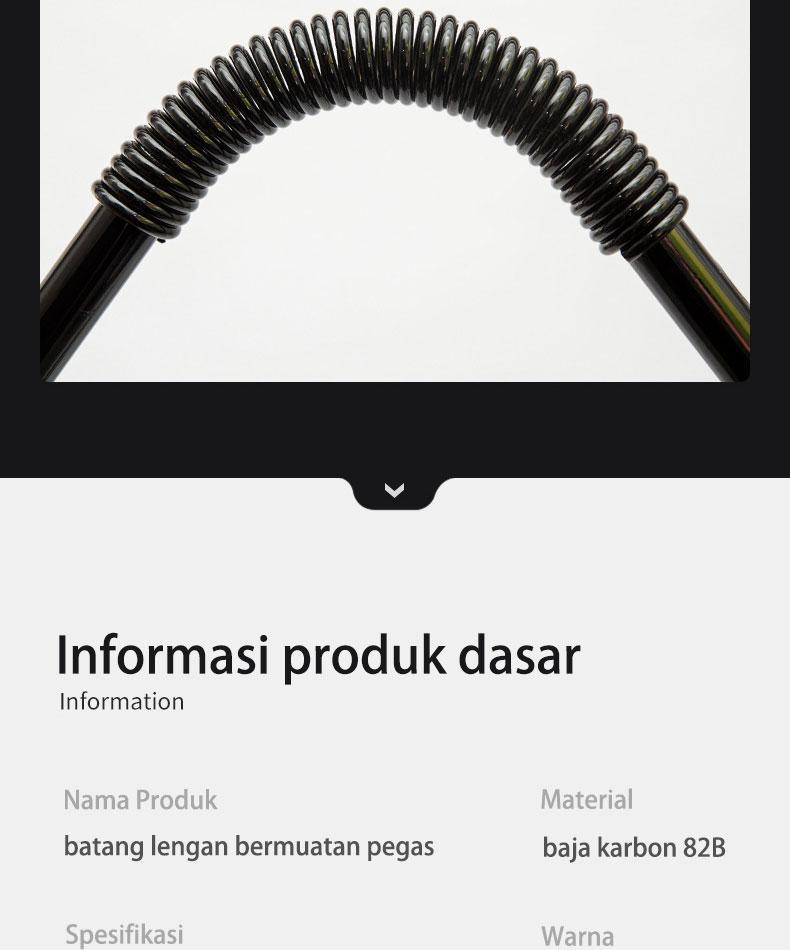 Product Introduction of VENCHY Power Twister 20 KG - 60 KG Alat Olahraga Dirumah Olahraga Power Bender Untuk Pembentuk Otot Lengan Perut Dan Dada Alat Fitnes Simpel Outdoor Spring Exercise Bend Flex Bar Chest Arm Bicep Strength Training Builder Strengthener Blaster Gym 10