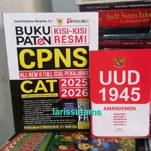 BUKU CPNS 2026 buku paten kisi-kisi resmi CPNS