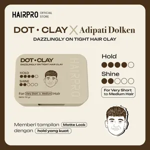 Hairpro Dot Clay - Clay Pomade Rambut