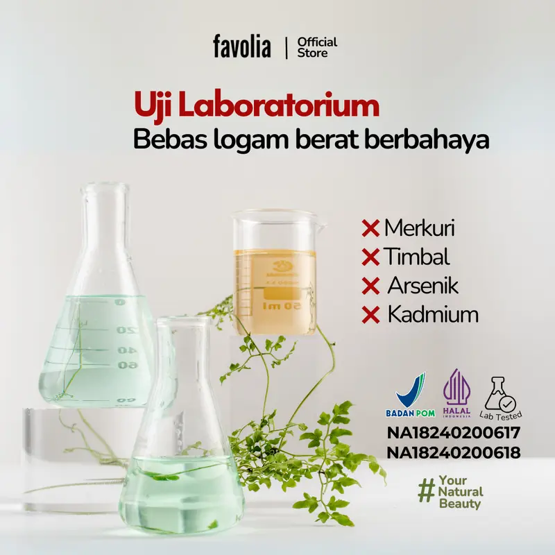 FAVOLIA Bundle 1 Mugwort Clay Mask 30gr + 2 Niacinamide Vit C Sleeping Mask 30gr - Masker Wajah untuk Mengatasi Jerawat, Mencerahkan & Melembapkan | Halal & Teruji Lab, Beli 3 Lebih Hemat 7