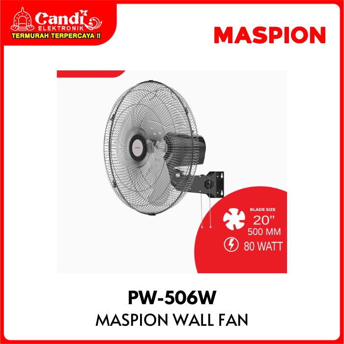 Gambar MASPION Power Wall Fan Kipas Angin Dinding 20 Inch PW-506W dari CANDI ELEKTRONIK Kota Surakarta Tokopedia
