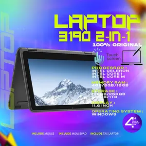 LAPTOP FLIP 360 NO TOUCHSCREEN (HARGA PROMO 1 JUTAAN) WINDOWS 10