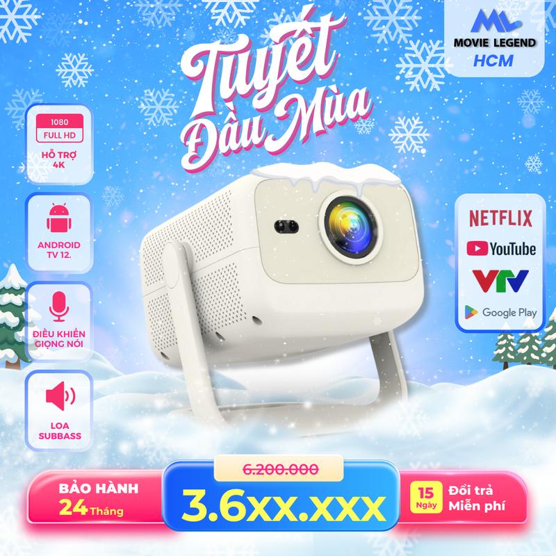 DonNguyen_Khung Màn Máy Chiếu Q10 Ultra Max Version 2 - Máy Chiếu Movie Legend Hỗ Trợ Full HD SBF