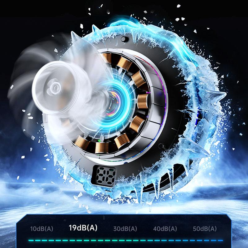 Pendingin HP Gaming RGB – Magnetic Fast Cooling Up to 0°C Funcooler Ringan Free Heatsink dan Clip SL69