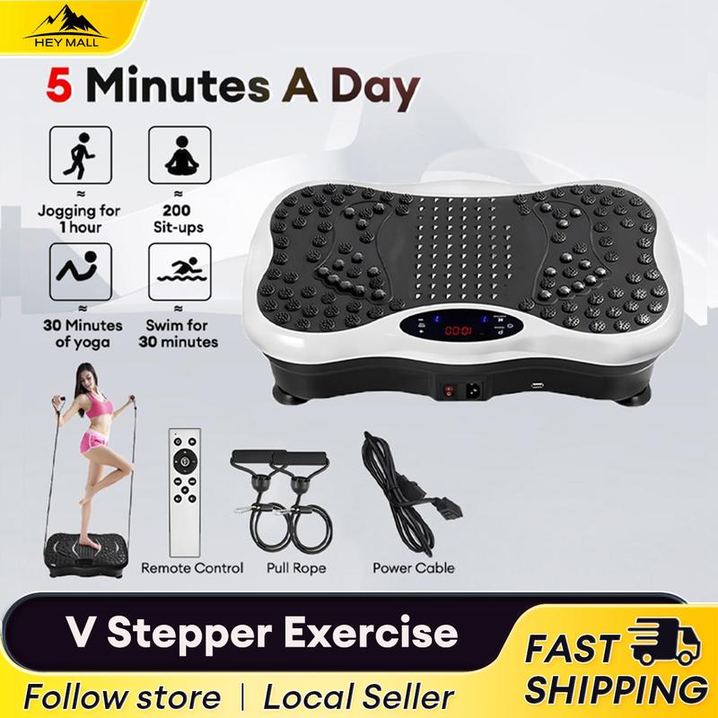 Vibration machine Vibrating plate Upgraded Stepper Convenien - TikTok ...
