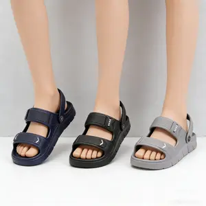 Sandal Pria GemoyBeli lokal sandal harian kasual dan sandal sopanselop sendal karet sopan 39-44