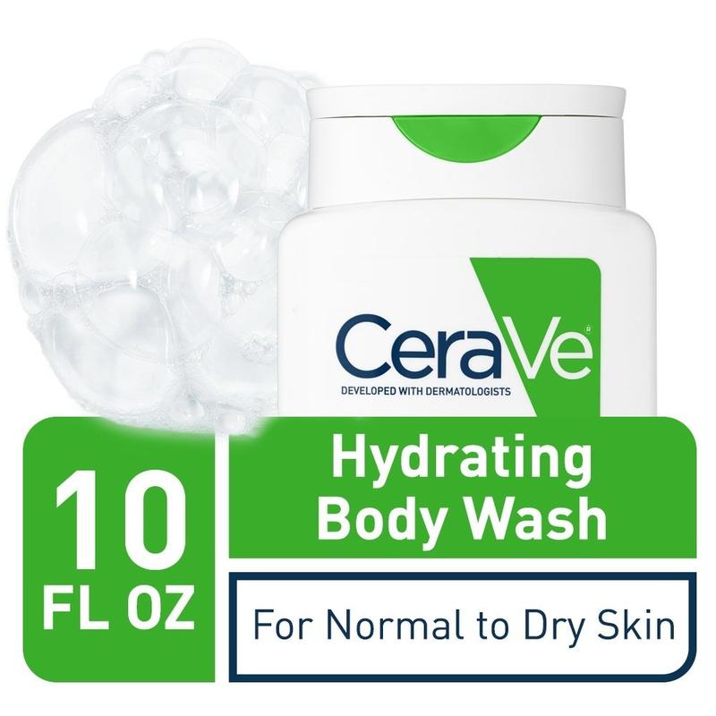 [Random Gift] CeraVe Soothing Shower Gel, red, suitable for extremely dry skin. Green is suitable for normal dry skin (non-foaming version). Green is suitable for rough and bumpy skin Hydrating 3
