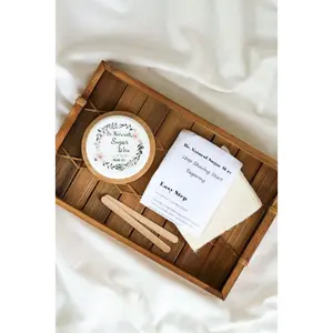 100Gr Be.Natural Sugar wax Green Tea/Sugar Waxing Kit (Mini Size)