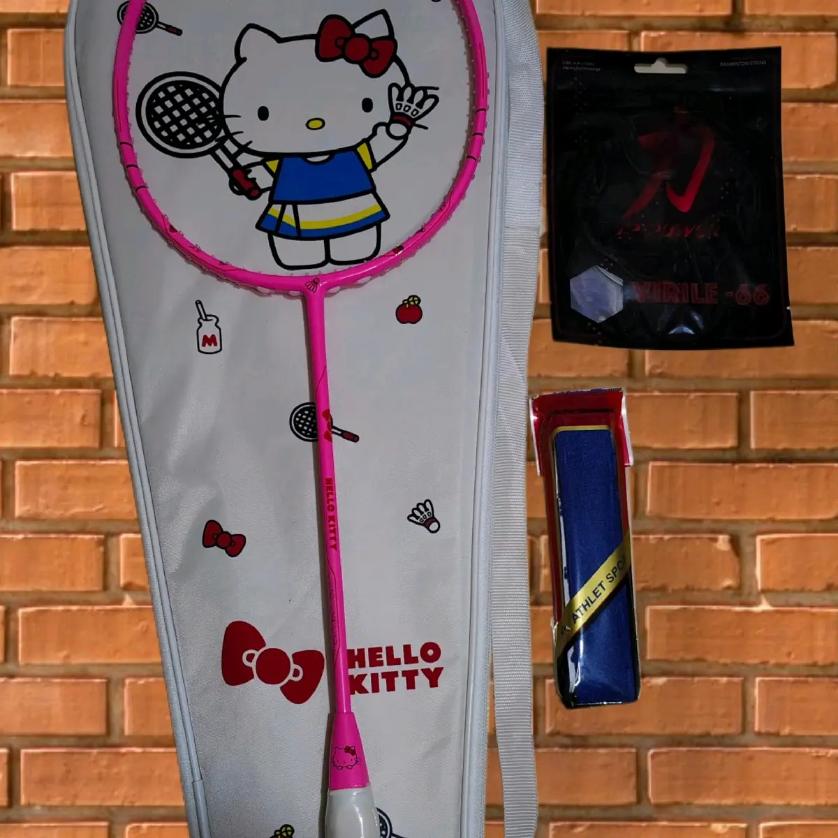 Raket Badminton Seri HELLO KITTY ORIGINAL