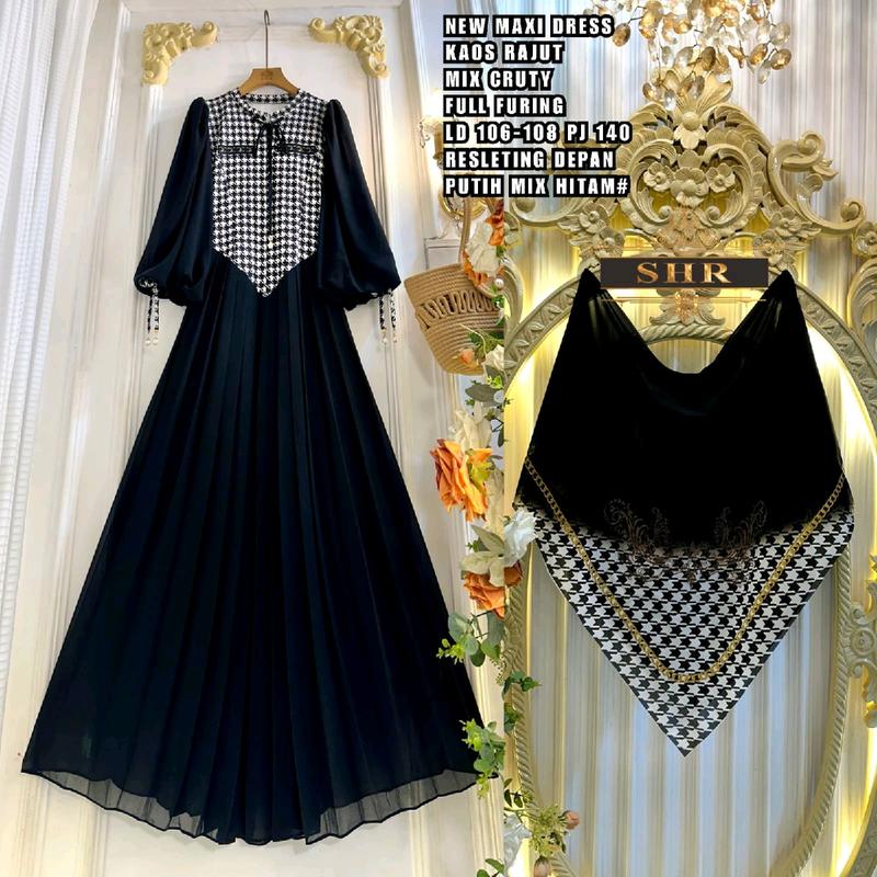 Kode eta 18 gamis rompi kekinan original SHR 7