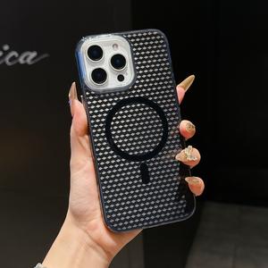 Sarung telefon TPU ultra nipis, serasi dengan iPhone 16, 15, 14, 13 Pro Max, Reka bentuk alur keluar yang besar, menyokong pengecasan tanpa wayar, serasi dengan iPhone 13, Warna biru Protectors