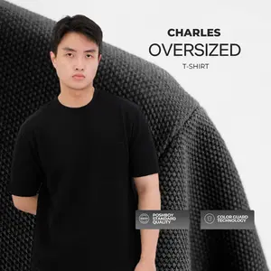POSHBOY Oversize T-Shirt Charles - Kaos Oversize Lengan Pendek
