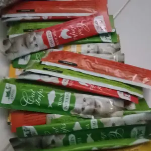 60PCS/30PCS Snack Kucing Cat Strip OYISI 15gr/Makanan SnackKucing Adult Kitten Cat Food Strips/Cat Treats