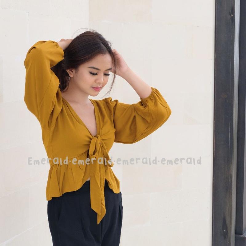 Shirenz Top || Lengan Panjang by emerald.label 6