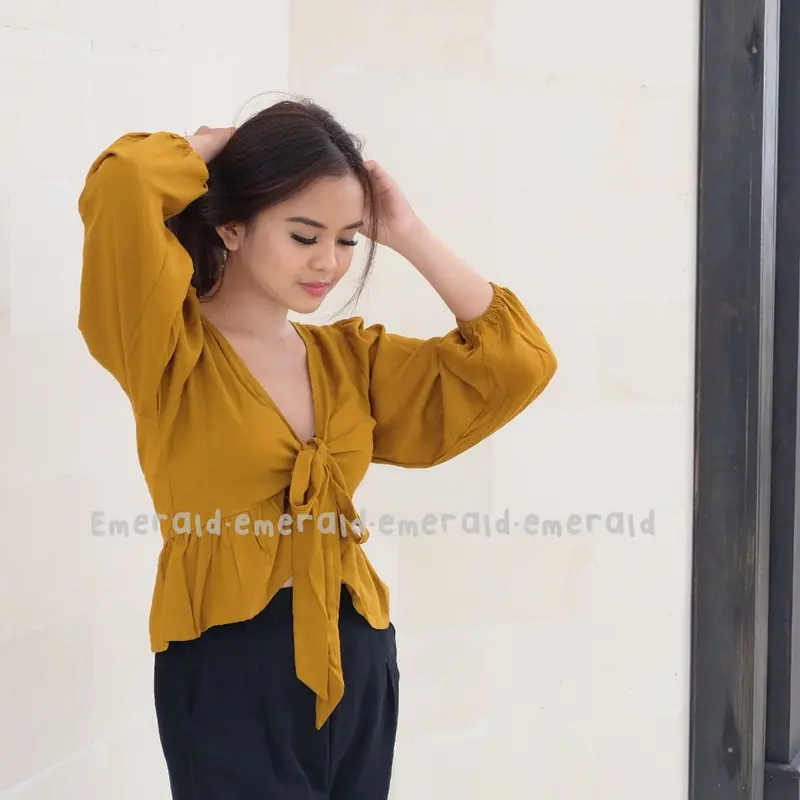 Shirenz Top || Lengan Panjang by emerald.label 5