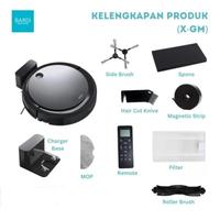 Gambar BARDI ROBOT VACUUM CLEANER SMART WIFI X - GM (BRUSH&MOP) Cleaning Remote dari Bardi Distributor Official Kota Administrasi Jakarta Barat 5 Tokopedia