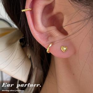 EAR PARTNER-イヤリング フープピアス レディース 高級感 耳骨スタッドピアス クールスタイル 耳にクリップするイヤリング エレガント ピアス 夏用（eh-1680）
