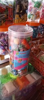 Product Review of Permen Lunak Mini MY SWEETY toples tabung biru isi 120 pcs  Candy Snack from A**a 0