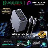 Gambar UGREEN Nexode Pro GAN Charger Laptop Macbook PD Type C Fast Charging 100w - 160w Multiport - SET GANPRO 100W dari ASTEROS OFFICIAL Kota Administrasi Jakarta Pusat 1 Tokopedia