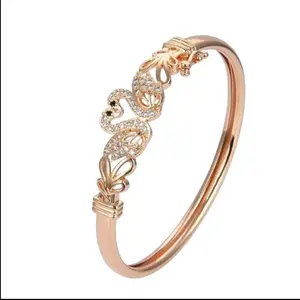 Gelang Benggel Terbaru Titanium Anti Karat Dan Anti Luntur Aksesoris Fashion Perhiasan Wanita Elegan Bracelets Hadiah