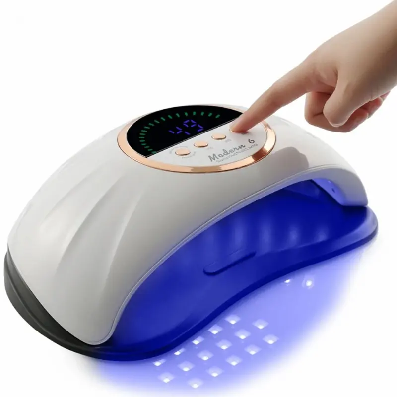 Modern 6 Pengering Kutek UV Lamp Nail Dryer Sensor LCD Display BE317 4