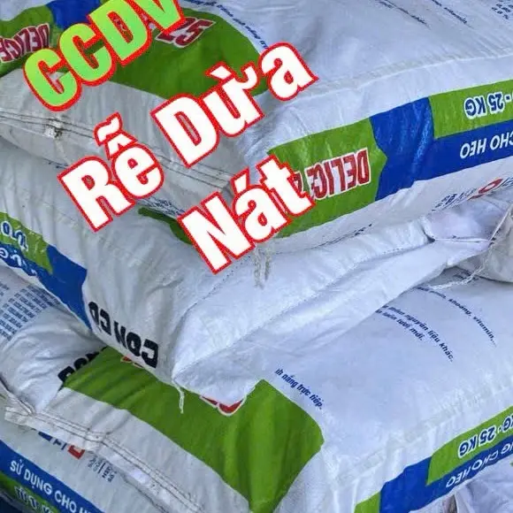 Rễ Dừa Mục Không Đất: (Cục - Bầm - Nát - Bột).  Giúp cây phát triển tốt - Sạch từ thiên nhiên - Bao (52x84)cm: Nặng: từ 8 kg - 14 kg 7