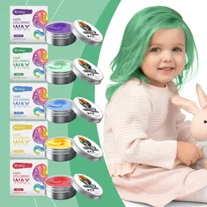 Wiieey Hair Chalk Anak - Warna Rambut Sementara & Mudah Dicuci!  Formula Lembut & Tidak Lengket, Cocok untuk Rambut Anak-anak