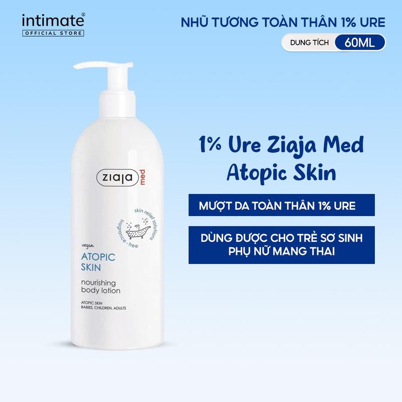Nhũ Tương Toàn Thân 1% Urê ZIAJA Med Atopic Skin Dermatological Formula…