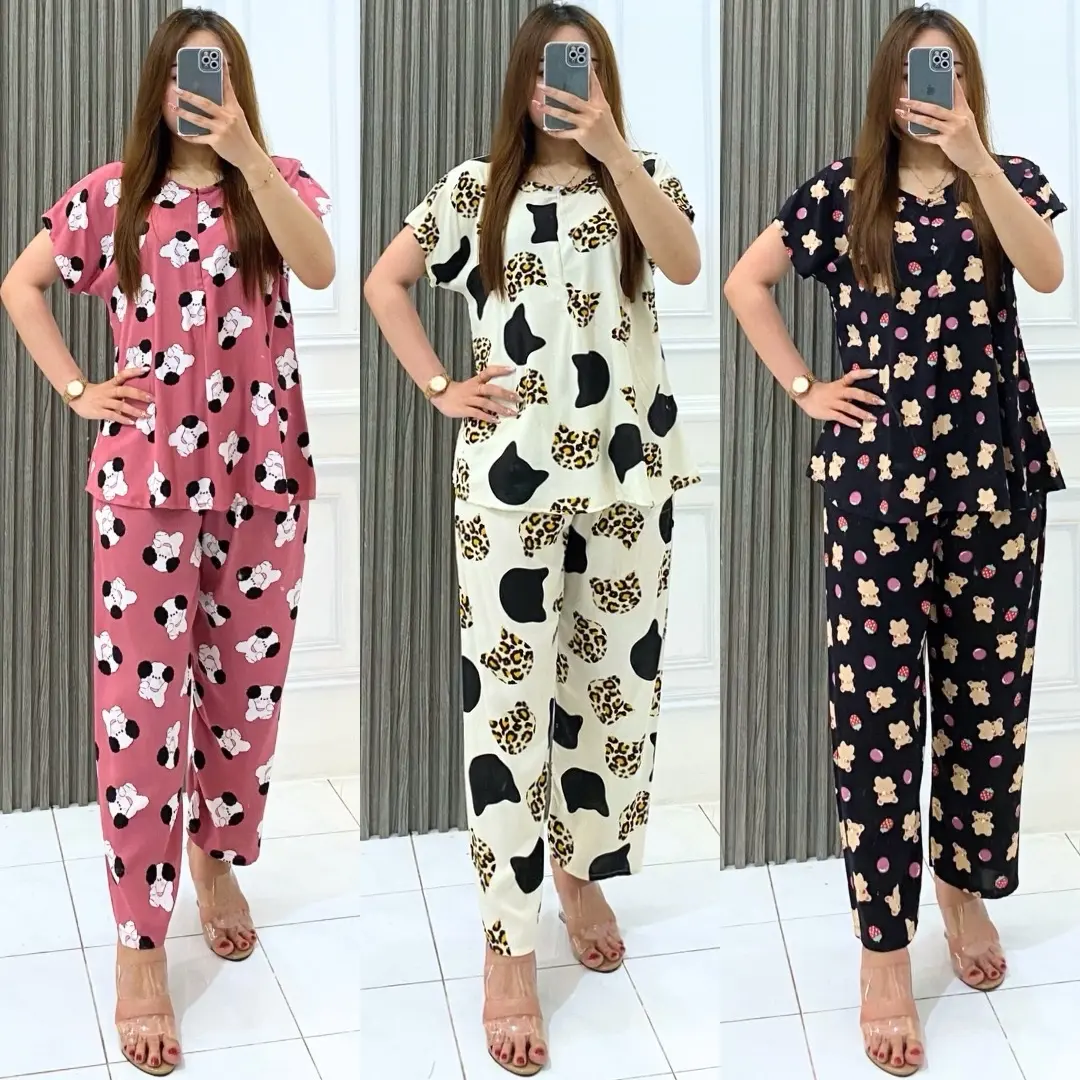 BABYDOLL RAYON PANJANG BUSUI PJZ | SETELAN BUSUI FRIENDLY BAHAN RAYON PREMIUM | ONESET PIYAMA RAYON BUSUI | SET VIRAL ZIPPER CELANA PANJANG LENGAN PENDEK BAHAN RAYON PREMIUM | BABYDOLL ZIPPER LENGAN PENDEK | BAJU Tidur Motif