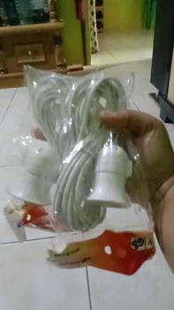 Product Review of Bohlam Saklar Fitting Lampu Gantung Fiting Socket 5M Sambungan Kabel from M**y A**5 0