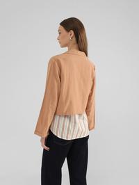 Gambar EXPAND Arvella 2 in 1 Blouse 015.51376TO.55 |Kemeja Wanita - Atasan Lengan Panjang - Orange, S dari expandofficial Kota Tangerang 3 Tokopedia
