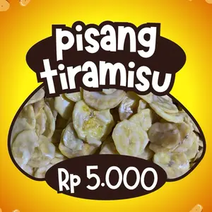 PISANG LUMER TIRAMISU Keripik Pisang Tiramisu Lumer 150 gram tanpa Pengawet Camilan Enak & Segar by BananaBar