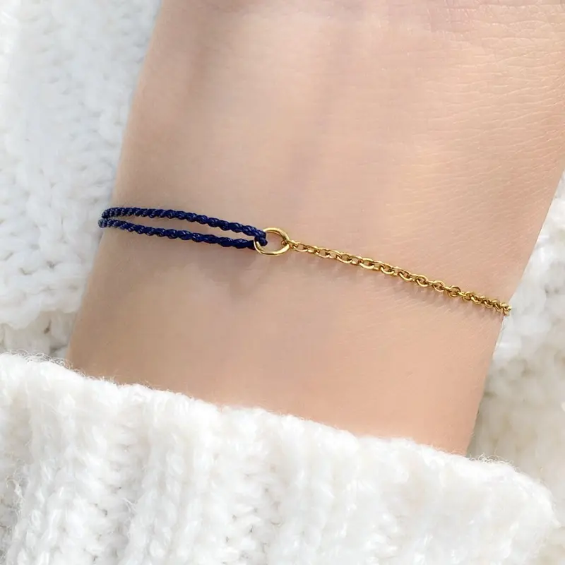 I&A Gelang Alpha Gelang Tangan Elegant Handmade Gold Antikarat Unik ianda.id 2