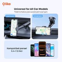 Gambar Olike HC30 Car Holder Phone Stand Suction Dashboard dan Kaca Rotasi 360 Holder Hp Mobil 5.4-7.2"inch dari Queen-id Kab. Tangerang 2 Tokopedia
