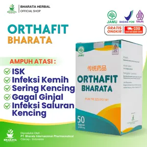 Orthafit Bharata Asli - Herbal ISK, Solusi Atasi Nyeri Buang Air Kecil & Pemelihara Ginjal 100% BPOM & HALAL