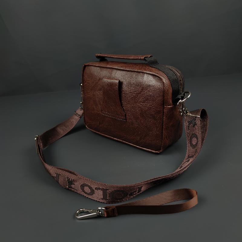 POLO AMSTAR - Handbag Pria Wanita Bahan kulit PU Multifungsi Bisa Selempang Clucth Bag Tas Tangan 4