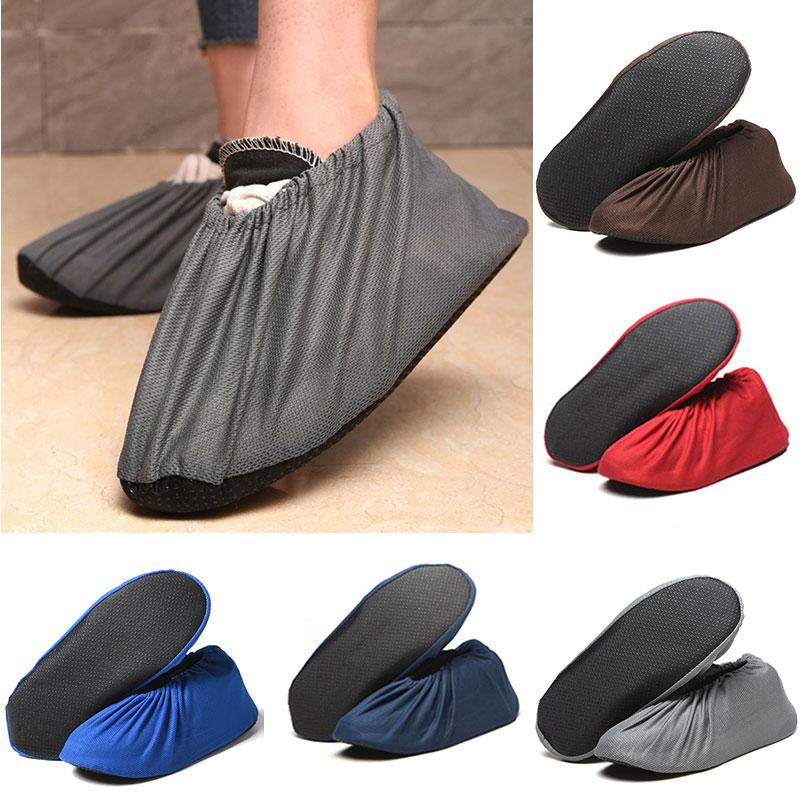 1 pair Non-slip Outdoor Shoe Covers Reusable Shoes Protector Washable Cover Keep Floor Carpet Cleaning Household Outdoor New 0