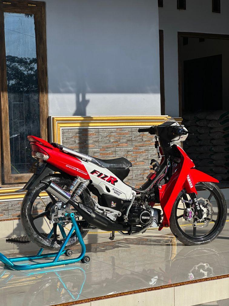 Knalpot FIZ R,FIZR,FORCE1 AG STYLE MONCONG LURUS ORIGINAL RAC RACING EXHAUST